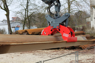 Spundwandgreifer für alle gängigen Spundwandprofile rent
