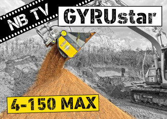 Schaufelseparator für Bagger und Radlader mieten