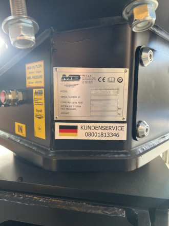 Sortiergreifer MB-G600 S4 MB Crusher mieten