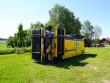 Mobile Trommelsiebanlage auf Hakenlift - bis zu 100 m³/h