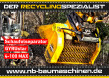 Schaufelseparator für Lader und Bagger 4 - 10to