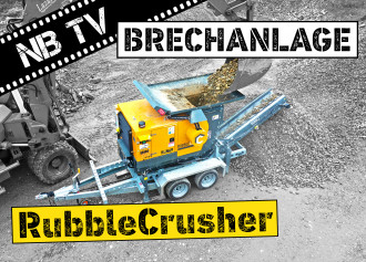 Minibrechanlage | Backenbrecher auf Anhänger mieten