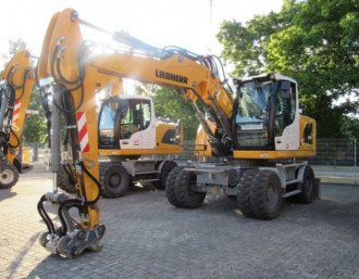 Liebherr A 914 Litronic Mobilbagger rent