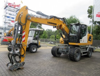 Mobilbagger gebraucht Liebherr A 914 Litronic rent