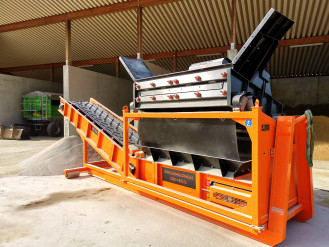 Mobile Siebanlage | Siebanlage - bis zu 60 t/h rent