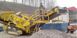 Siebanlage KEESTRACK K3 Combo - 3100h Siebeinsätze und Fernbedienung rent