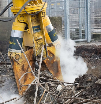 Abbruchschere Epiroc CC2300 U inkl. Adapterplatte OQ70/55 mieten