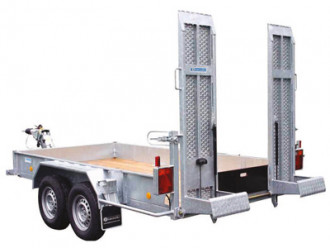 Anhänger Baumaschinen Blomenröhr Tandem-Minitieflader 441/3500 mieten