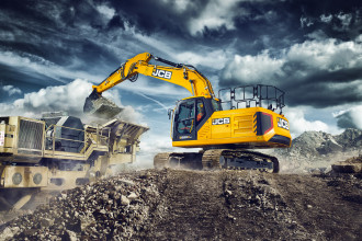 JCB Kettenbagger 220XLC rent