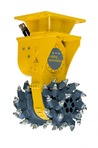 Baggeranbaufräse OQ70/55 Asphaltfräse Bagger mieten