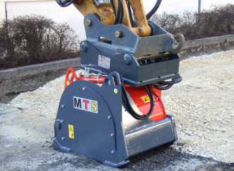 Anbaufräse MS 03 Minibagger MTS mieten