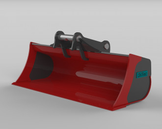 Hydraulischer Grabenräumlöffel für Hyundai & Hydrema OQ70/55 mieten