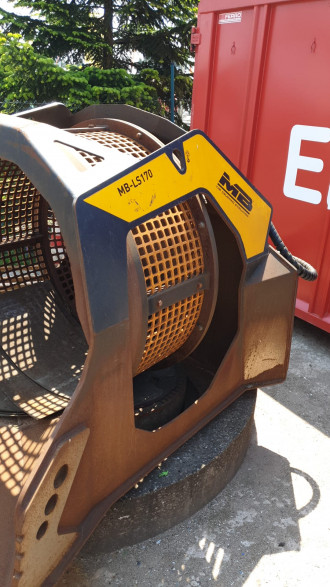 MB Sieblöffel Siebschaufel Schaufelseparator LS170 mieten