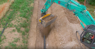 Schaufelseparator MB-HDS523 für Bagger mieten