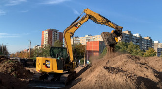 Schaufelseparator MB-HDS214 für Bagger und Radlader mieten