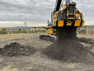 Schaufelseparator MB-HDS323 für Bagger, Baggerlader und Lader mieten