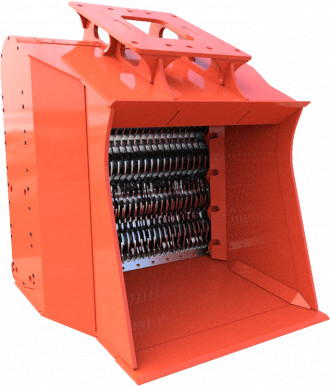 Robi MM104 Siebschaufel hydraulischer Sieblöffel mieten