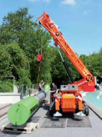 Minikran Jekko SPX 1275 Raupenkran mieten