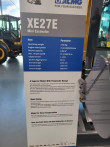XCMG XE27E Minibagger
