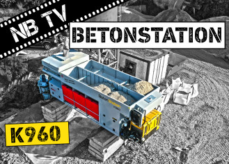Mobile Betonmischanlage | Betonmischer | Betonanlage - bis zu 60 m³/h mieten