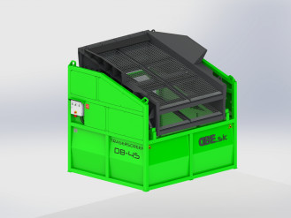 Mobile Siebanlage | Flachdecksieb | Siebbox | 2200kg rent