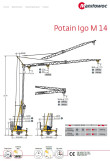 Potain IGO M14 Schnellmontagekran