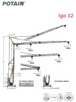 POTAIN IGO32 Schnellmontagekran