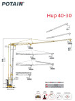 POTAIN HUP 40-30 Schnellmontagekran
