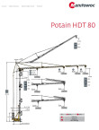 Potain HDT80 Schnellmontagekran