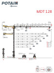 Potain MDT128 Obendreher