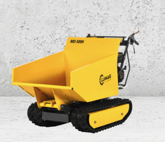 Profi Minidumper Kette Benzin | LUMAG MD500H mieten