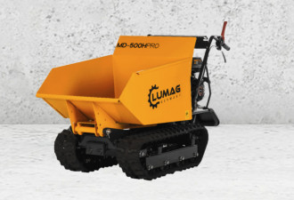 Profi Minidumper Raupe Benzin | LUMAG MD500HPRO mieten