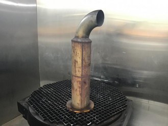 Liebherr Auspuffschalldämpfer 9051343 Ersatzteil - Auspuffanlage rent