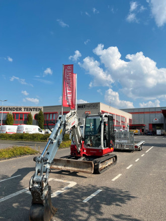 Takeuchi TB 260 V4 Minibagger 6,0 Tonnen 6t Baujahr:2019 rent