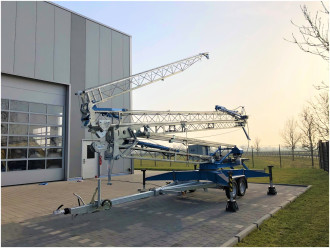 Euro Crane Midi LT14 RD Schnellmontagekran mieten