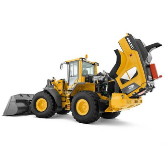 Volvo L120H mit Schaufel Inhalt 9,5 m³ mieten