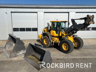 Volvo L90H mit SBA und Hochkippschaufel rent