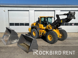Volvo L110H mit Wiegesystem (Load Assist) und Hochkippschaufel rent
