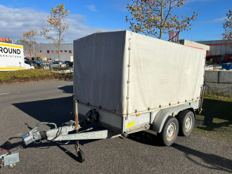 Planenanhänger Hapert K 2000 geschlossener Anhänger Tandem mieten