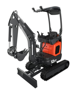Minibagger Eurocomach ES12zt 1160 kg Breite 790 mm rent