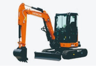 Minibagger Hitachi ZX 38 U Kurzheck rent