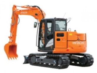 Hitachi ZX 85 U Raupenbagger rent