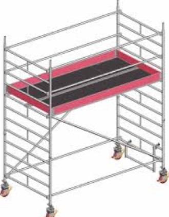 Layher Fahrgerüst Uni-Breit 1402106  mieten
