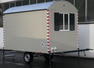 Bauwagen 3,5 m max. 25 Km/h  mieten
