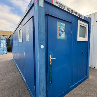 20‘ Sanitärcontainer Dusche mieten