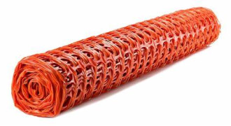 Fangzaun Orange_Kunststoff Höhe_ 1m Länge 50 m  Fangzaun Orange_Kunststoff Höhe_ 1m Länge 50 m mieten