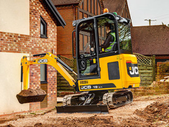 Minibagger JCB 19C-I rent