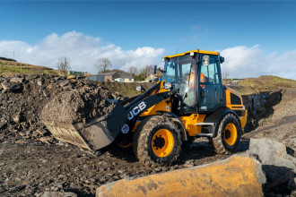 Radlader JCB 409 rent