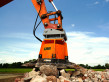 Baggermagnet | Hydraulikmagnet mit Zähnen für Bagger 20 - 25 to