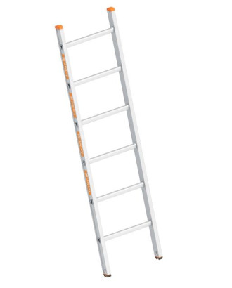 Alu Anlegeleiter 6 Sprossen mieten